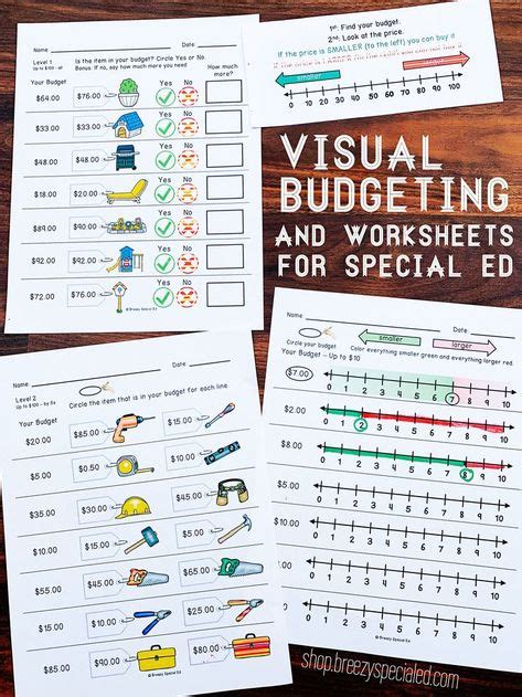 Budget Worksheets Do You Have Enough Money Life Skill Math For Special Ed Dabbling With