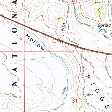 Strawberry Reservoir Ne Ut 1994 24000 Scale Map By United States Geological Survey Avenza Maps