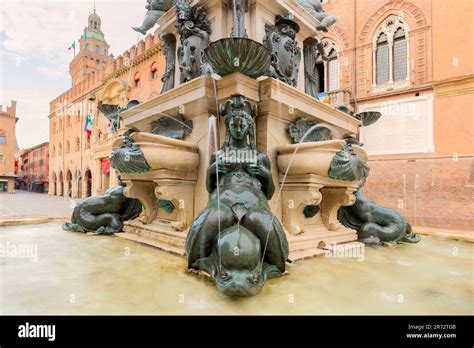 Giambologna Piazza Maggiore Square Italian Landmark Monument Sculpture