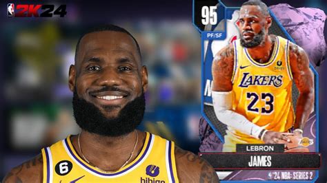 NEW NBA Series 95 OVR LeBron James Gameplay NBA2K24 Mobile YouTube