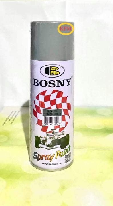 Bosny Spray Paint Primer Gray No 68 Lazada PH