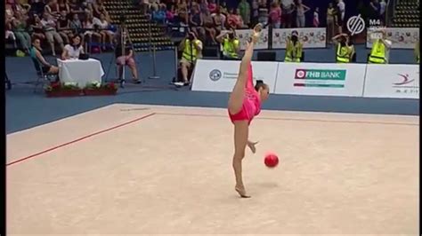 Ganna Rizatdinova Ball EF 2015 Budapest World Cup HD YouTube