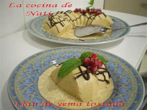 Flan De Yema Tostada Receta Petitchef