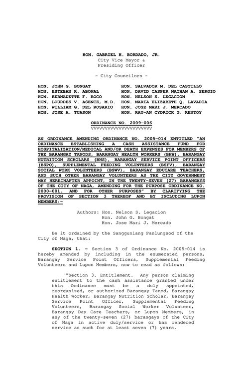 magna carta  barangay health workers bhw senate bill