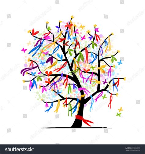 tree images stock  vectors shutterstock
