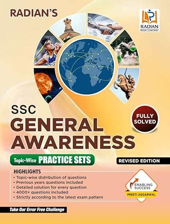 Buy SSC General Awareness Topic Wise Practice Set Book 2022 Testbook