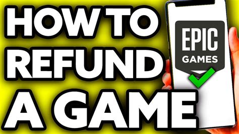 How To Refund A Game On Epic Games 2024 Youtube