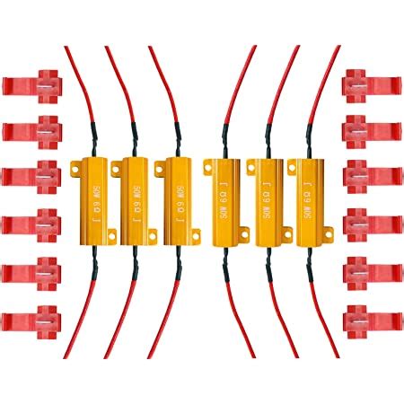 Amazon Ibrightstar W Ohm Load Resistors For Fix Led Bulb Fast