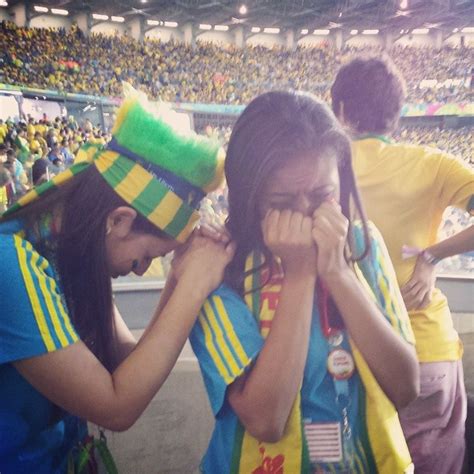 Brazil Fans Crying During Germany V Brazil - Sports - Nigeria