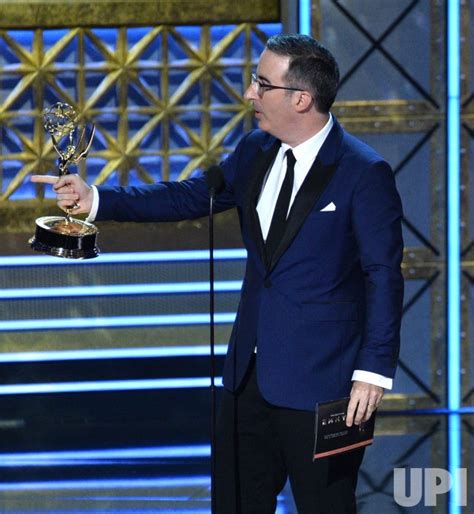 Photo: John Oliver at the 69th annual Primetime Emmy Awards in Los ...