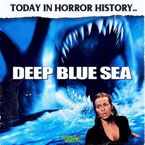 Deep Blue Sea Movie Poster