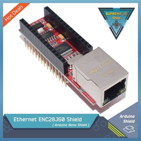 Ethernet Enc J Controller Shield For Arduino Nano Shopee Philippines