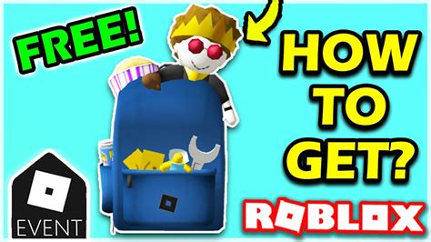 Free Item How To Get The Metaverse Explorers Backpack In Roblox Bloxy Awards Event 2021