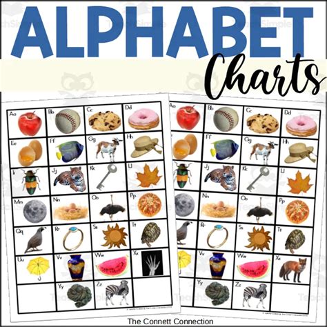 Alphabet Charts by Teach Simple