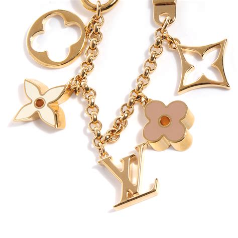 Louis Vuitton Fleur De Monogram Bag Charm Chain Fashionphile