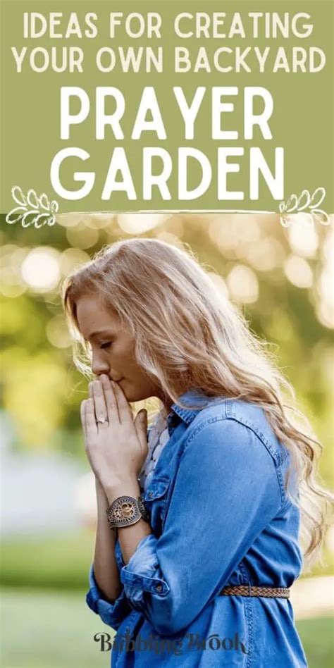 Prayer Garden Ideas For Your Very Own Backyard Garden of Prayer