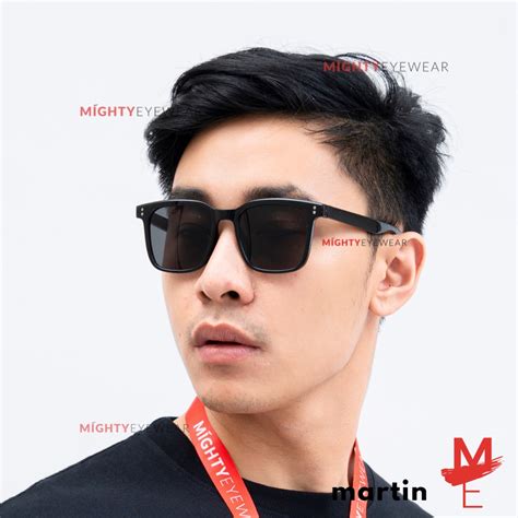 Jual Kacamata Hitam Pria Sunglasses Kotak Martin Pria Mightyeyewear