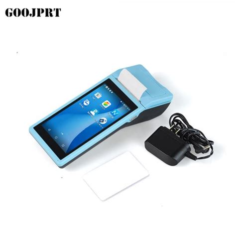 POS Terminal PDA With Wireless Bluetooth Wifi Android System With