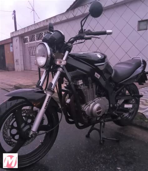 Moto Suzuki Gs 500 Gs 500 E Por R1250000 Em Santos Sp