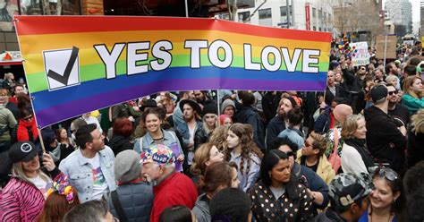 Thousands Rally For Gay Marriage In Australia Ahead Of Vote