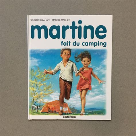 Vintage French Childrens Book Martine Fait Du Camping Kids Etsy