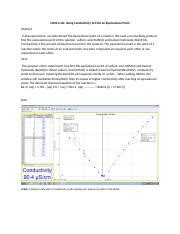 Ch Lab Docx Docx Ch Lab Using Conductivity To Find An