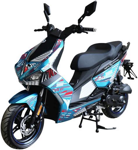 Alpha Motors Motorroller Shark Ccm Km H Euro Mit Keyless