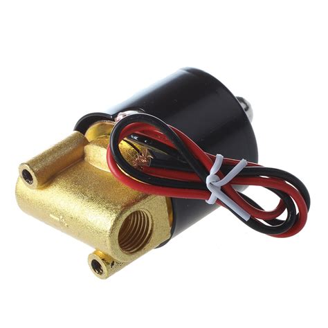 Válvula Solenoide eléctrica de 12V CC 1 4 N C válvulas de 2 vías