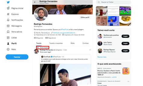 Como Fixar Tweet De Outra Pessoa No Seu Perfil Do Twitter