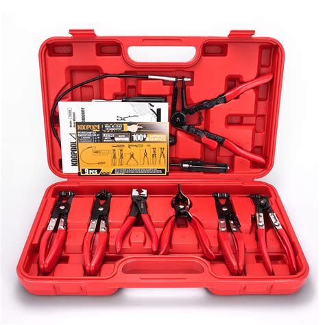 Buy Hose Clamp Pliers 9 Piece Hose Clamp Removal Kit With 24