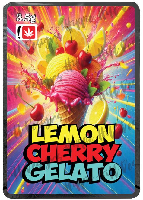 Lemon Cherry Gelato V2 Hippie Hill Designs