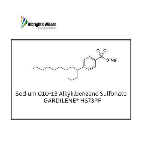 Gardilene Hs Pf Sodium Alkyklbenzene Sulfonate