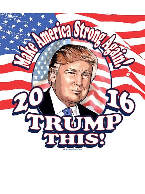 "Trump This 2016 Donald Trump Portrait" Stickers by PoliticalCircus ...