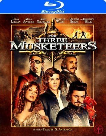 The Three Musketeers Blu Ray 2012 Region B Swedish Import Amazon Co