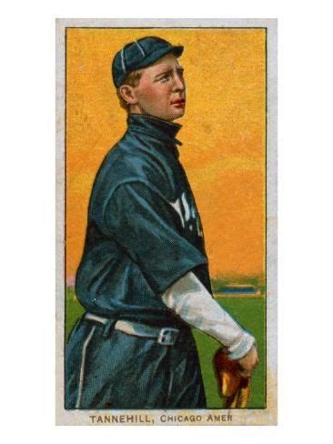 Chicago IL Chicago White Sox Lee Tannehill Baseball Card Art