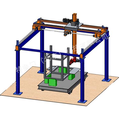 龙门自动喷砂机械手 工字桁架机械手 桁架机械手 大象龙门桁架机器人 桁架机器人 龙门搬运机械手 自动装车系统 AGV机器人
