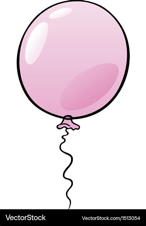 Balloon clip art cartoon Royalty Free Vector Image