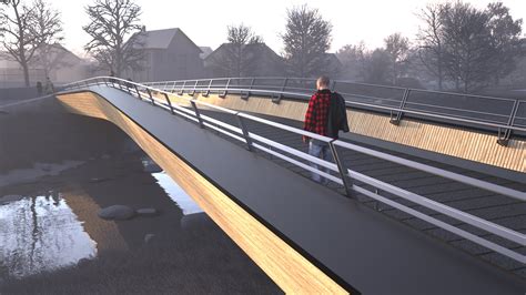 Moxon Architects Wins Design Competition For Sustainable Timber Bridge