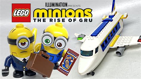 Rare Lego Minions Pilot In Training Plane Review 2021 Set 75547 Youtube