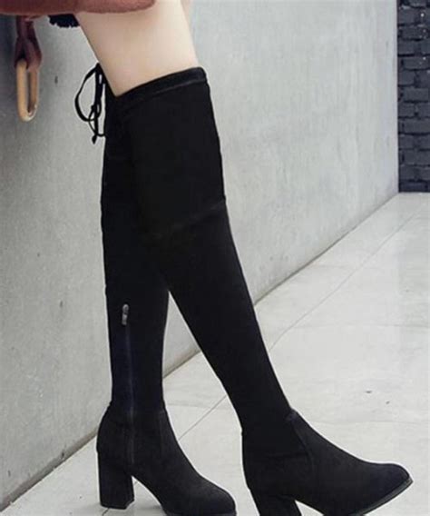 The blonde abroad knee high boots | Street Style Store | SSS