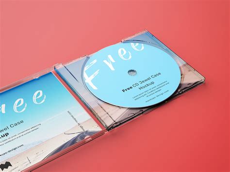 Free Plastic Cd Disc Jewel Case Mockup Psd Set Good Mockups