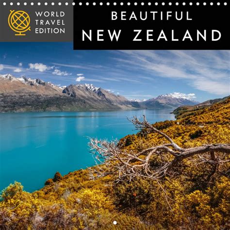 Beautiful New Zealand Wall Calendar 2023 300 300 Mm Square