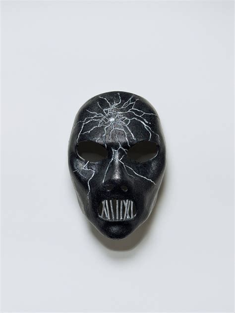 Slipknot Paul Gray Mask Black Mask Metal Music Band Mask Scary ...