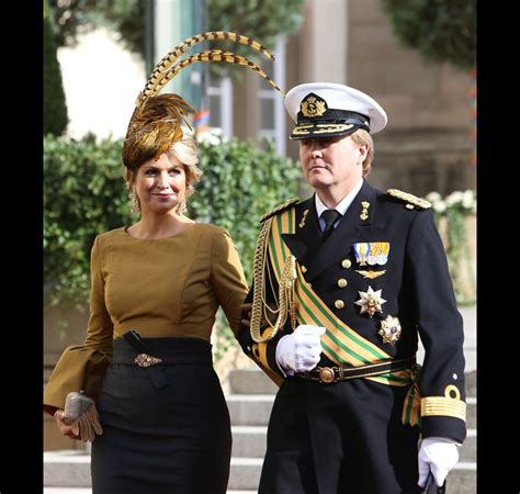 Photo La Princesse Maxima Et Le Prince Willem Alexander Des Pays Bas