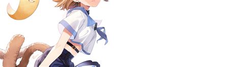 Скачать обои girl moon sexy pussy neko anime tail kitty раздел сёнэн в разрешении 3840x1080