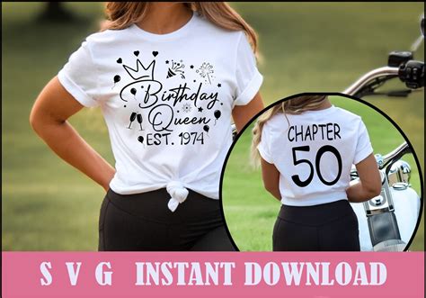 50th Birthday Shirt Svg 50th Birthday Svg 1974 Birthday Svg 50th