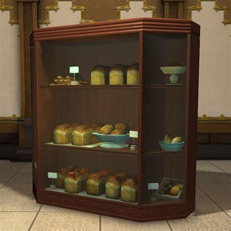 Baked Goods Showcase Ffxiv Housing Tabletop