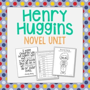 Henry Huggins Novel Study Unit Activities Book Report Project Novel