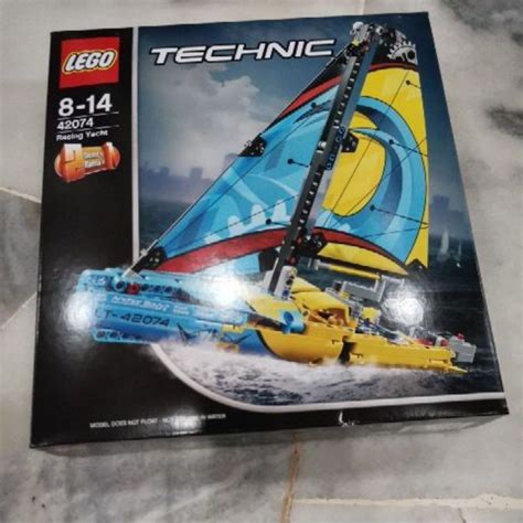 Lego 42074 Technic Racing Yacht Shopee Malaysia