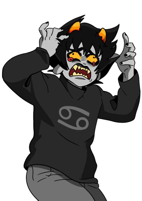 Karkat sprite edit by Glitched0soda on DeviantArt